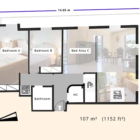 Apartment Friends & Family *
